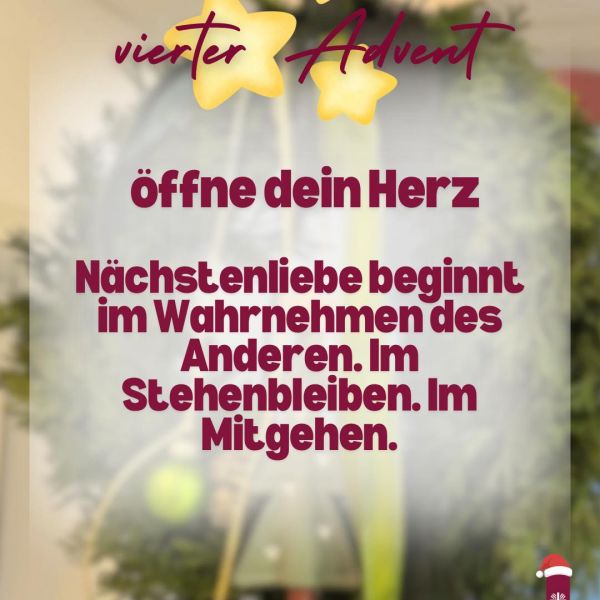 ✨ Gerade in den letzten Tagen vor dem heiligen Abe ...